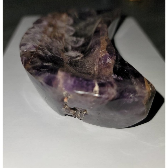 Chevron Amethyst Moon Dish - Picture 5 of 6